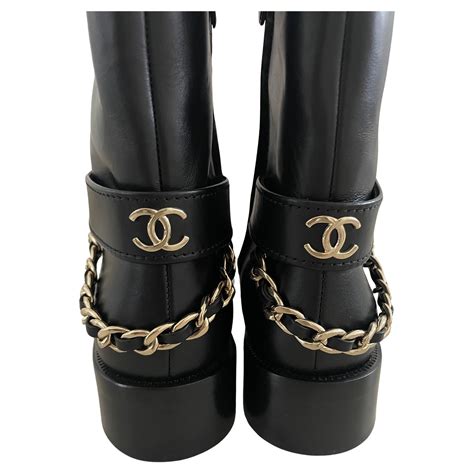 chanel chain boots buy|chanel boots 2021 price.